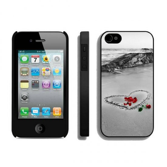 Valentine Sand Love iPhone 4 4S Cases BXE | Women - Click Image to Close